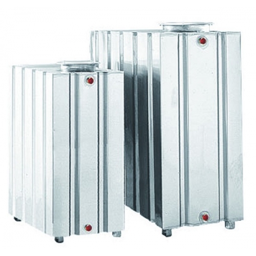 SERBATOIO ZINCATO PARALLELEPIPEDO