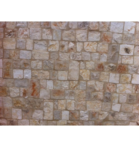 PIETRA TRANI RETROSEGATA TRANCIATA NATURALE PIANO CAVA CM 2