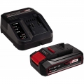 KIT ENERGIA LITIO X-CHANGE 18 VOLT 1 BATTERIA DA 4,0 AH + CARICABATTERIA EINHELL