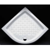 PIATTO DOCCIA H11 SEMICIRCOLARE IN CERAMICA BIANCO