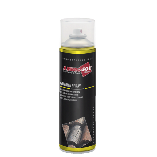 GUAINA BOMBOLETTA SPRAY TRASPARENTE IMPERMEABILE 500ml AMBRO-SOL GUAINA BOMBOLETTA SPRAY TRASPARENTE IMPERMEABILE 500ml AMBRO-SOL