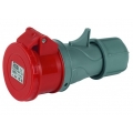 PRESA VOLANTE INDUSTRIALE CEE IP44 ROSSA