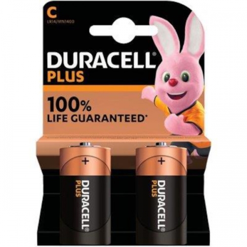 PILE MEZZA TORCIA C PLUS 100 POWER ALCALINA VOLT 1,5 PZ 2 DURACELL