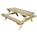 TAVOLO LEGNO PIC-NIC CM 180 X 120 X 70