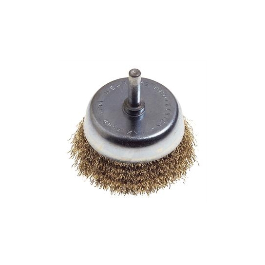 SPAZZOLA TAZZA FILO ACCIAIO PG PROFESSIONAL