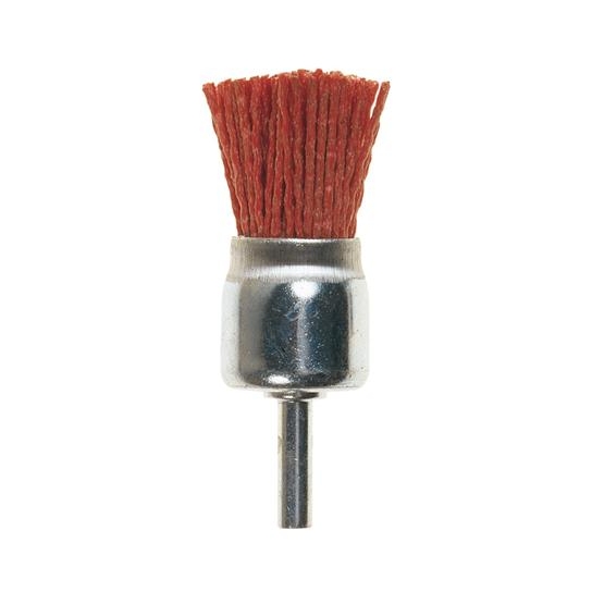 SPAZZOLA FIBRA A PENNELLO + GAMBO MM 6 PG 497.50 MM 25 GRANA 150 SPAZZOLA FIBRA A PENNELLO + GAMBO MM 6 PG 497.50 MM 25 GRANA 150