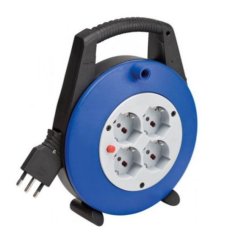 PROLUNGA CON SCATOLA AVVOLGICAVO CAVO H05VV-F3G1,5 BRENNENSTUHL