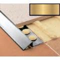 PROFILO N-NIVEL ALLUMINIO ORO MM 2500X10 MATE-12