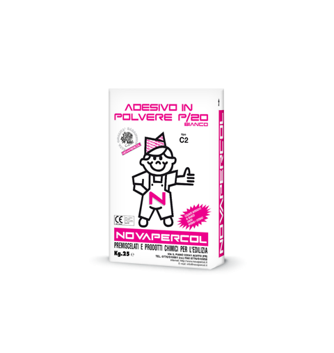 COLLANTE P20 BIANCO KG.5 SACCO