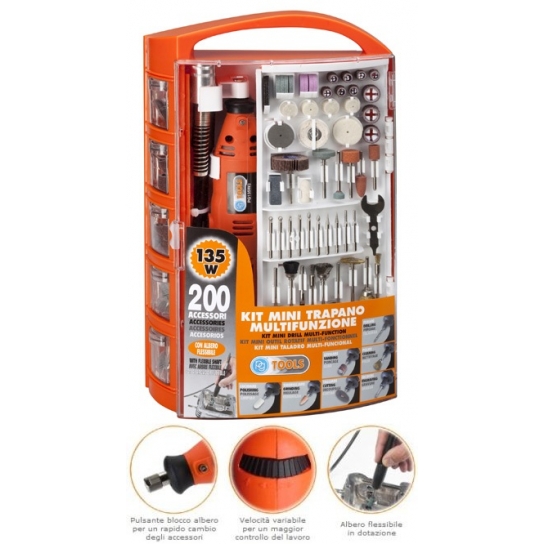 TRAPANO POGGI MINI PG135W2 KIT TRAPANO POGGI MINI PG135W2 KIT
