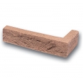 LISTELLO ANGOLARE MATTONE PRESSATO ROSATO 3.5X12X25