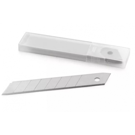 LAMA A SPEZZARE COLTELLI CUTTER STANLEY MM 25 CONFEZIONE 10 PEZZI LAMA A SPEZZARE COLTELLI CUTTER STANLEY MM 25 CONFEZIONE 10 PEZZI