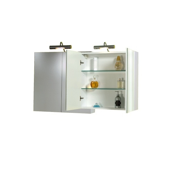 SPECCHIO CONTENITORE SP03 2 ANTE 1 LAMPADA LED BIANCO CM60 SPECCHIO CONTENITORE SP03 2 ANTE 1 LAMPADA LED BIANCO CM60