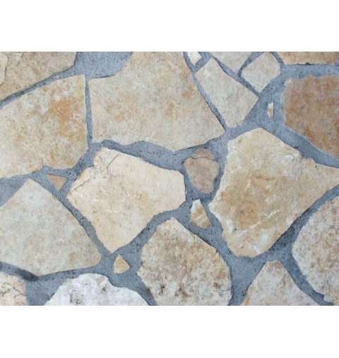 PIETRA TRANI SCORZETTA GIALLO MURGIA RETROSEGATA CM 2