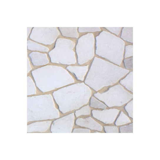 PIETRA TRANI SCORZETTA ANTICATA BIANCA RETROSEGATA CM 2