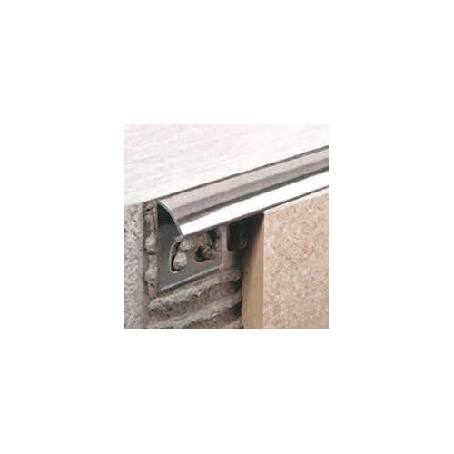PROFILO JOLLY ALLUMINIO MM 2500X10 COLORAZIONE CROMO LUCIDO