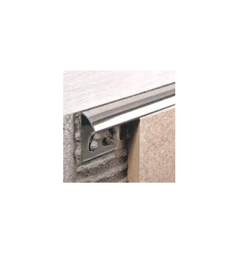 PROFILO JOLLY ALLUMINIO MM 2500X10 COLORAZIONE CROMO LUCIDO