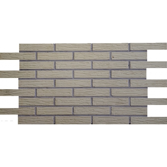 MATTONE KLINKER RIGATO BIANCO CM 5X14X24 MATTONE KLINKER RIGATO BIANCO CM 5X14X24