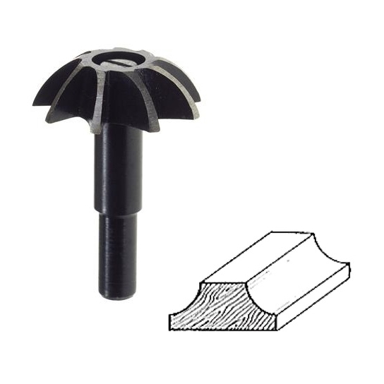 FRESA PER PROFILO TONDO INTERNO 45° ART.362.00 PG PROFESSIONAL FRESA PER PROFILO TONDO INTERNO 45° ART.362.00 PG PROFESSIONAL