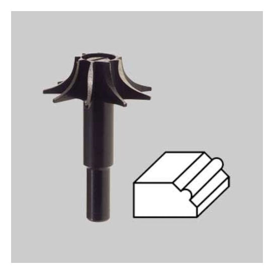 FRESA PER PROFILO CONVESSO ART.363.00 PG PROFESSIONAL FRESA PER PROFILO CONVESSO ART.363.00 PG PROFESSIONAL