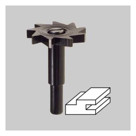 FRESA PER SCANALATURA ART.366.00 PG PROFESSIONAL