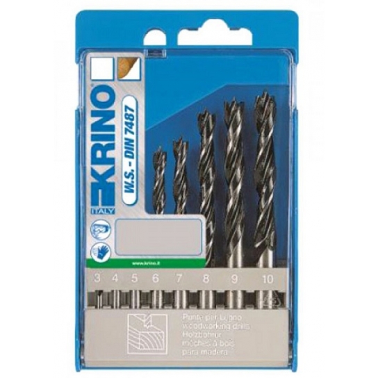 ASSORTIMENTO PUNTE LEGNO PEZZI 8 DA Ø MM 3 A MM 10 KRINO ASSORTIMENTO PUNTE LEGNO PEZZI 8 DA Ø MM 3 A MM 10 KRINO