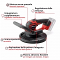 LEVIGATRICE MURI E SOFFITTI BATTERIA TC-DWS 18/225 SOLO MACCHINA VOLT 18 X-CHANGE EINHELL