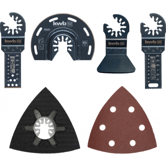 UTENSILI MULTIFUNZIONE SET 17 PZ KWB