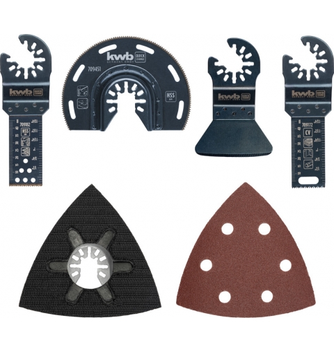 UTENSILI MULTIFUNZIONE SET 17 PZ KWB