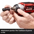 AVVITATORE IMPULSI BATTERIA IMPAXXO 18 VOLT 18X-CHANGE EINHELL