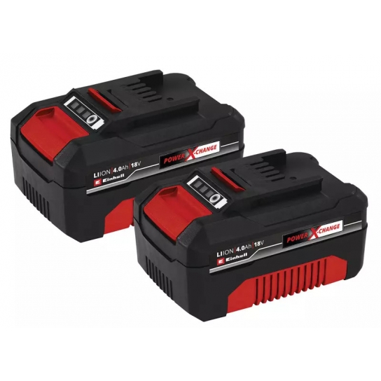 KIT BATTERIE LITIO X-CHANGE CONFEZIONE 2 PZ EINHELL