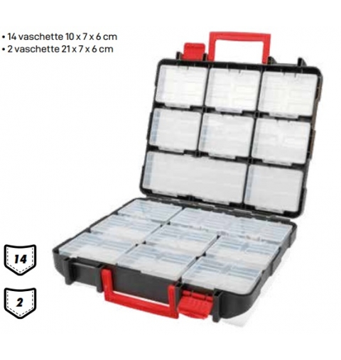 CASSETTA DOPPIA X MINUTERRIA MM 310X350X135 LTI