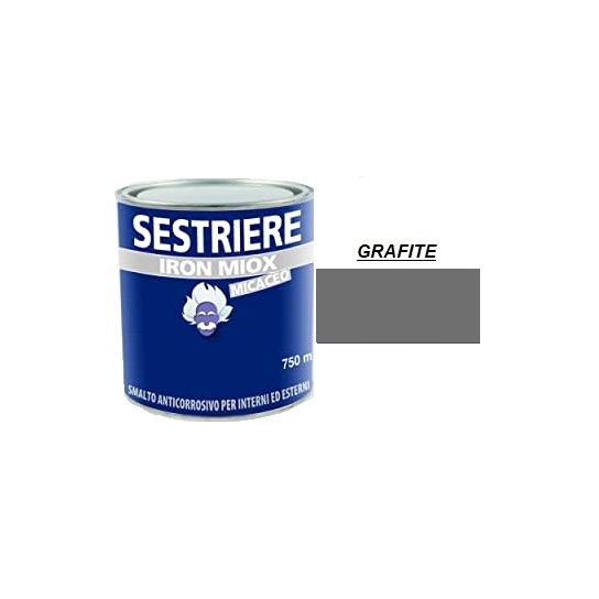SMALTO MICACEO IRON MIOX GRAFITE 2190 SESTRIERE
