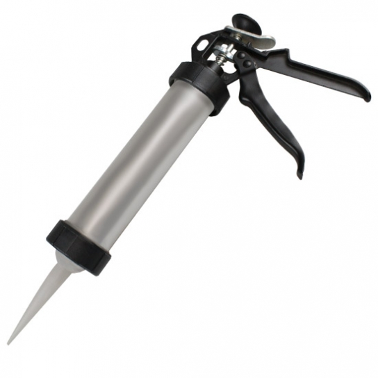 PISTOLA X SILICONE PLASTICA ALLUMINIO A TUBO EXTRA PISTOLA X SILICONE PLASTICA ALLUMINIO A TUBO EXTRA