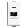 PRESA MATIX TICINO RETI LAN RJ45 110IDC UTP CAT5E AM5962C5E