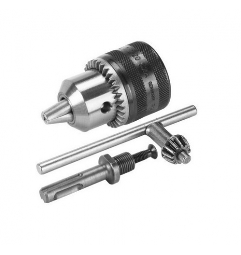 MANDRINO A CREMAGLIERA FEMMINA 1/2" X 20 MM13+SDS POGGI PROFESSIONAL