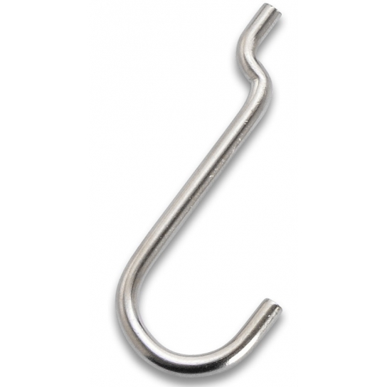 GANCI X PANNELLI FORATI N°4 CONFEZIONE 10 PEZZI GANCI X PANNELLI FORATI N°4 CONFEZIONE 10 PEZZI