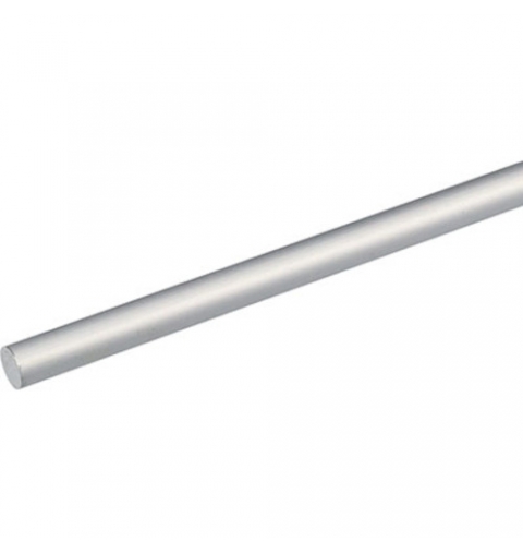 TUBO PIENO TONDO ALLUMINIO ARGENTO