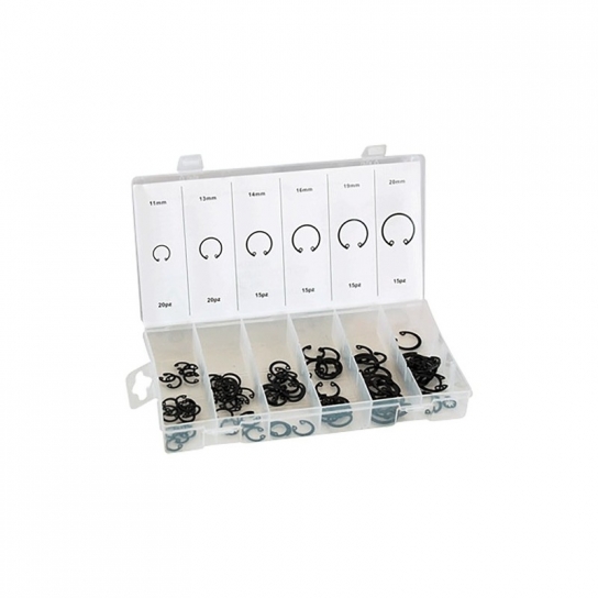ASSORTIMENTO ANELLI ELASTICI INTERNO DA PEZZI 100 ASSORTIMENTO ANELLI ELASTICI INTERNO DA PEZZI 100