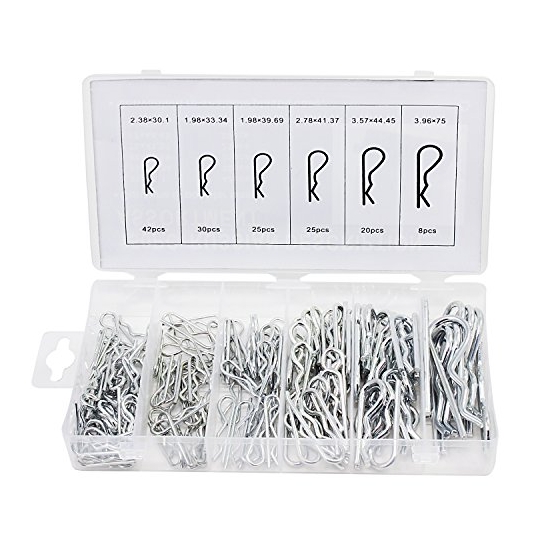 ASSORTIMENTO COPIGLIA SPINA ELASTICA IN ACCIAIO DA PEZZI 150 ASSORTIMENTO COPIGLIA SPINA ELASTICA IN ACCIAIO DA PEZZI 150