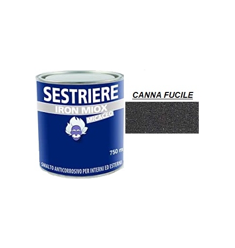 SMALTO MICACEO IRON MIOX CANNA FUCILE 2192 SESTRIERE