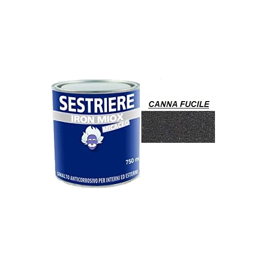 SMALTO MICACEO IRON MIOX CANNA FUCILE 2192 SESTRIERE