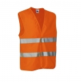 GILET ALTA VISIBILITA' ARANCIO FLUO WOKIN