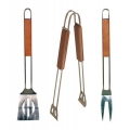 ACCESSORI BARBECUE MANICO LEGNO