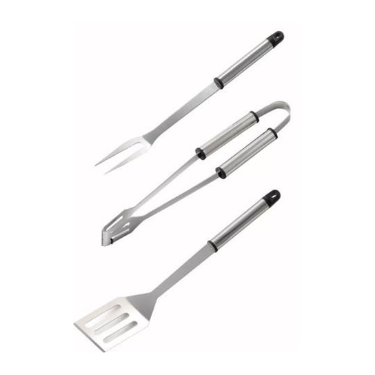 ACCESSORI BARBECUE ACCIAIO MANICO RUSTICO PEZZI 3 CM 36 ACCESSORI BARBECUE ACCIAIO MANICO RUSTICO PEZZI 3 CM 36