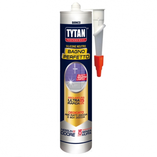 SILICONE NEUTRO BAGNO PERFETTO ANTIMUFFA 280 ML TYTAN