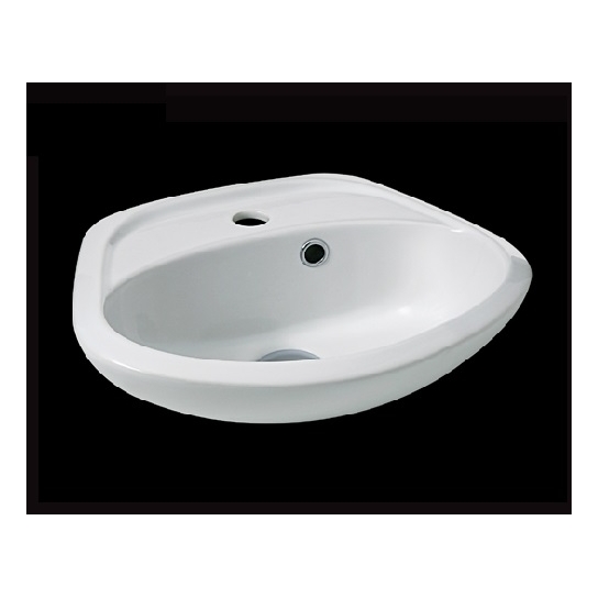 LAVABO BIANCO IN CERAMICA CM 45X35 LAVABO BIANCO IN CERAMICA CM 45X35