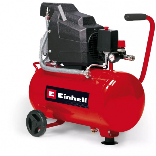 COMPRESSORE AC COASSIALE TC-AC 190/24/8 LUBRIFICATO LT 24 HP 2.0 EINHELL COMPRESSORE AC COASSIALE TC-AC 190/24/8 LUBRIFICATO LT 24 HP 2.0 EINHELL