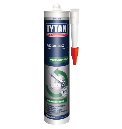 SILICONE ACRILICO VERNICIABILE 300 ML TYTAN