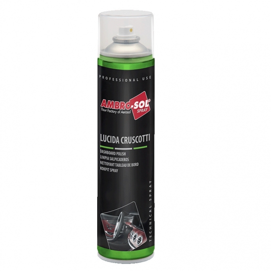 LUCIDA CRUSCOTTI BOMBOLETTA SPRAY ML 600AMBRO-SOL LUCIDA CRUSCOTTI BOMBOLETTA SPRAY ML 600AMBRO-SOL